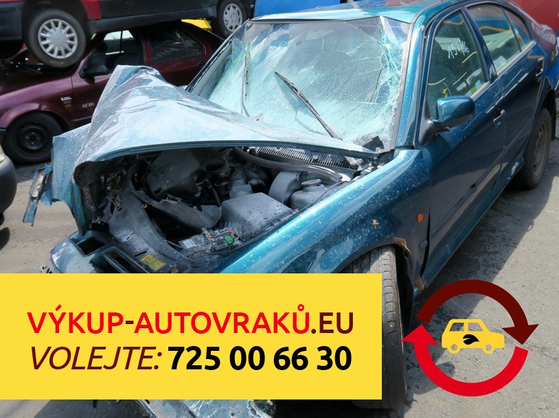 Výkup autovraku NOVÁ BĚLÁ - ekologická likvidace navíc zdarma