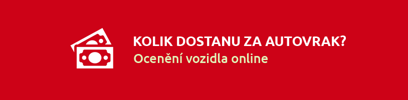 Kolik dostanu za autovrak - cena online