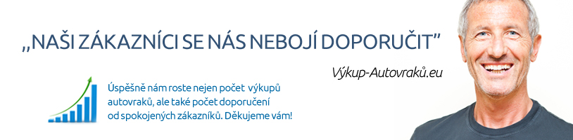 Naši zákazníci ekologické likvidace s výkupem se nás nebojí doporučit
