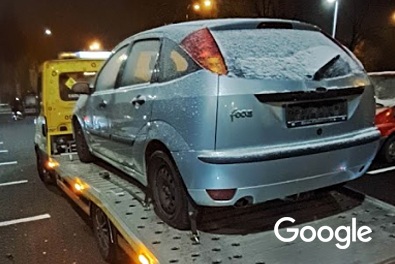 Odtah autovraku Autovrak k likvidaci